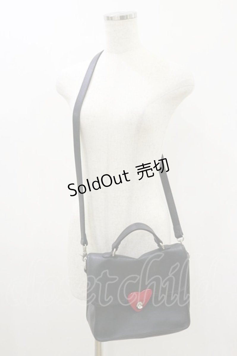 画像1: MILK / MILKサッチェルバッグ  ブラック H-26-09-09-1011-ML-BG-AK-ZH (1)