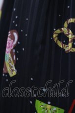 画像4: MILK / プティフールワンピース  ブラック H-26-09-09-1079-ML-OP-AK-ZH (4)