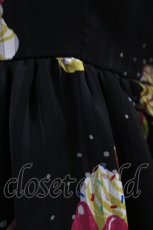画像5: MILK / プティフールワンピース  ブラック H-26-09-09-1079-ML-OP-AK-ZH (5)