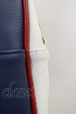 画像3: MILK / BOXショルダーバッグ  オフ×ネイビー H-26-09-09-1014-ML-BG-AK-ZH (3)