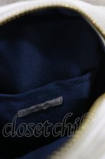 画像4: MILK / BOXショルダーバッグ  オフ×ネイビー H-26-09-09-1014-ML-BG-AK-ZH (4)