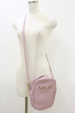画像1: MILK / BOXショルダーバッグ  ピンク H-26-09-09-1016-ML-BG-AK-ZH (1)