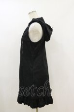 画像3: PEACE NOW / 猫耳フードノースリーブチュニック M 黒 H-26-09-09-1017-PU-OP-AK-ZH (3)
