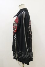 画像3: SEX POT ReVeNGe / ダメージZIPトップス S 黒 H-26-09-09-1022-SP-TO-AK-ZH (3)