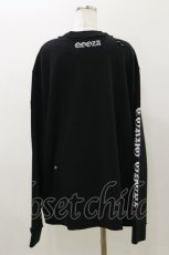 画像2: QOOZA / 東京喰種×QOOZA金木研 ダメージスウェット  ブラック H-26-09-09-012-PU-TO-KB-ZH (2)