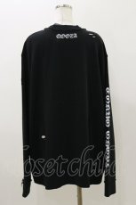 画像2: QOOZA / 東京喰種×QOOZA金木研 ダメージスウェット  ブラック H-26-09-09-014-PU-TO-KB-ZH (2)