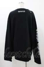 画像2: QOOZA / 東京喰種×QOOZA金木研 ダメージスウェット  ブラック H-26-09-09-024-PU-TO-KB-ZH (2)