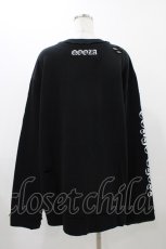 画像2: QOOZA / 東京喰種×QOOZA金木研 ダメージスウェット  ブラック H-26-09-09-028-PU-TO-KB-ZH (2)