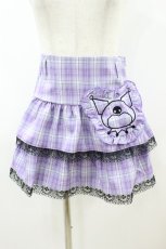 画像1: QOOZA / Kuromi mini skirt  ラベンダー H-26-09-09-003-PU-SK-KB-ZH (1)