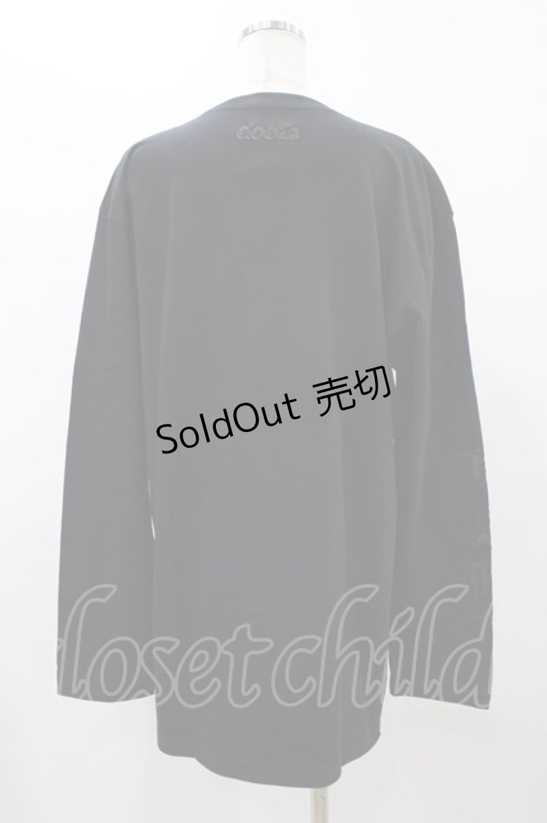 画像2: QOOZA / 東京喰種×QOOZA鈴屋什造 L/S TEE  ブラック H-26-09-09-043-PU-TO-KB-ZH (2)