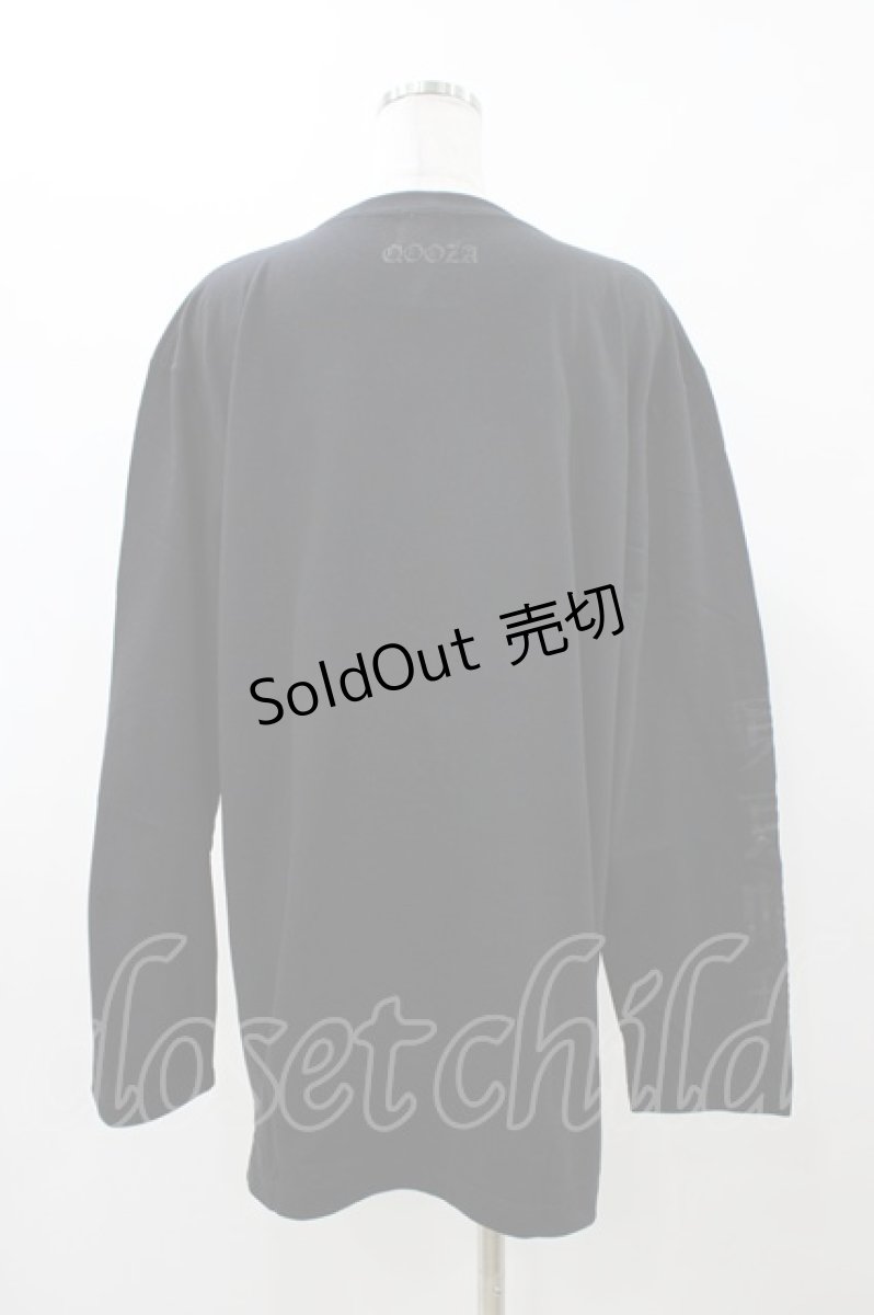 画像2: QOOZA / 東京喰種×QOOZA鈴屋什造 L/S TEE  ブラック H-26-09-09-045-PU-TO-KB-ZH (2)