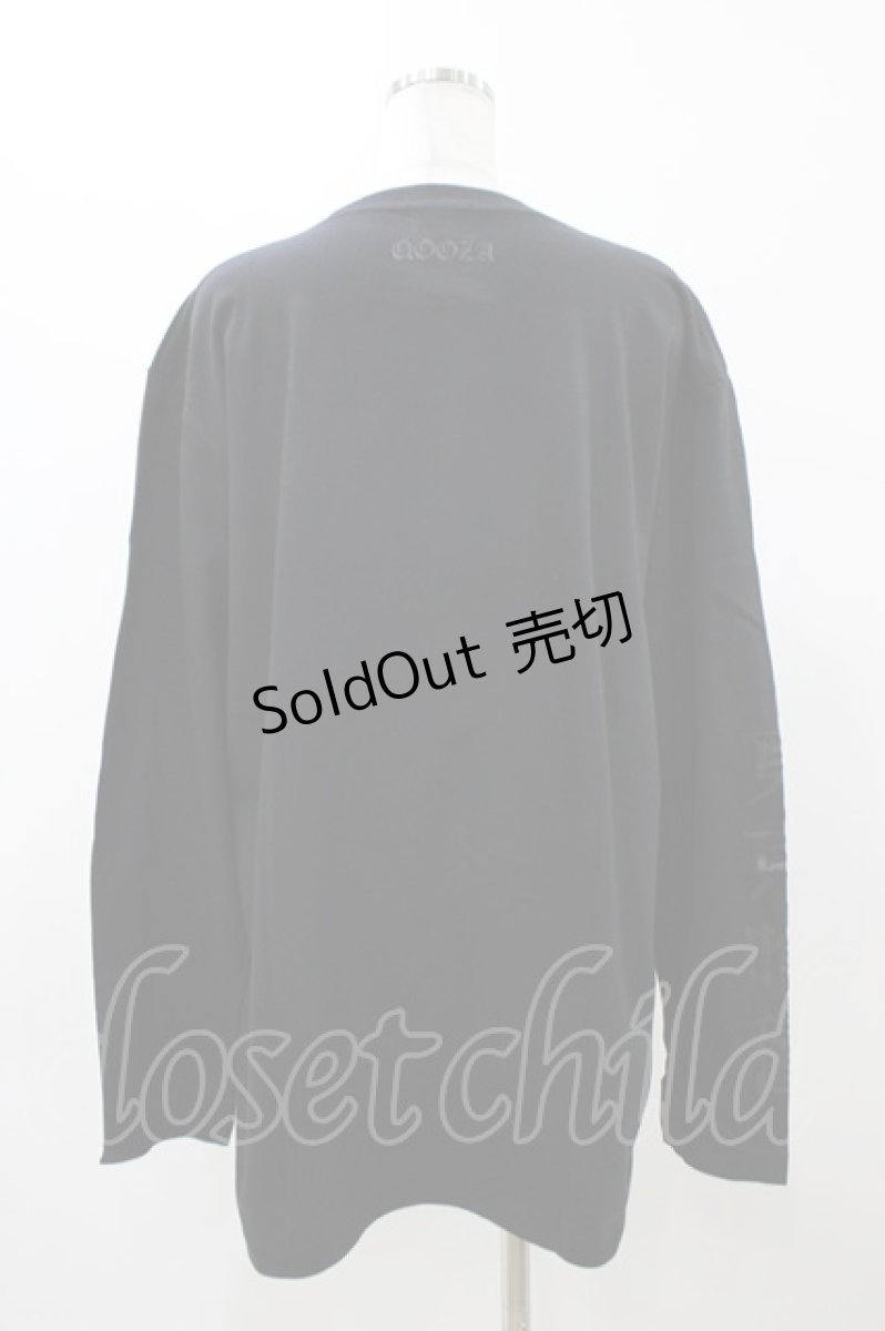画像2: QOOZA / 東京喰種×QOOZA鈴屋什造 L/S TEE  ブラック H-26-09-09-046-PU-TO-KB-ZH (2)