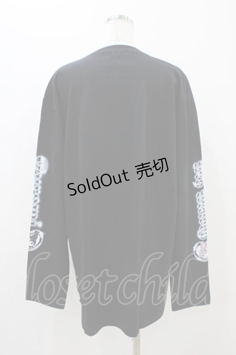 画像2: QOOZA / マイメロディ＆クロミコラボ L/S TEE  ブラック H-26-09-09-047-PU-TO-KB-ZH (2)