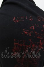 画像4: h.ANARCHY / プリントハイネックZIPカットソー  黒 H-26-09-10-028-HN-TO-AK-ZH (4)
