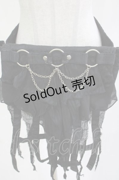 h.naoto Blood / ウエストバッグ 黒 H-26-09-10-038-HN-BG-AK-ZH