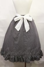 画像2: Cherirulu Chocola / MYフリルスカート+エプロン S グレー H-26-09-10-1001-GO-SK-NS-ZH (2)