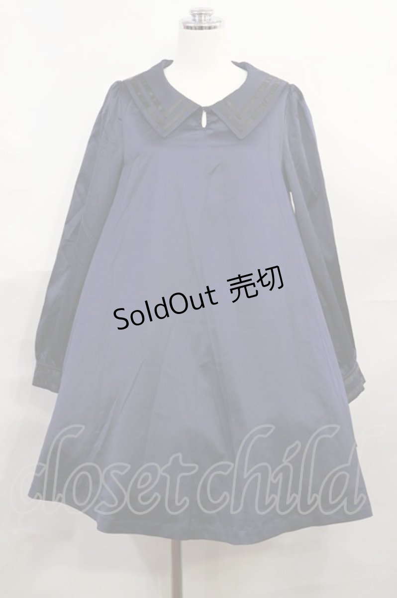 画像1: Ank Rouge / セーラーワンピース M ネイビー H-26-09-10-1013-CA-OP-NS-ZH (1)