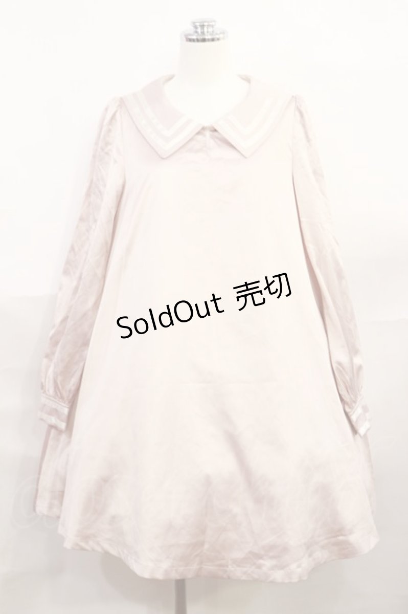 画像1: Ank Rouge / セーラーワンピース M ピンク H-26-09-10-1014-CA-OP-NS-ZH (1)