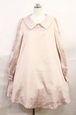 画像1: Ank Rouge / セーラーワンピース M ピンク H-26-09-10-1014-CA-OP-NS-ZH (1)