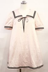画像1: Swankiss / セーラーワンピース Free ピンク H-26-09-10-1015-CA-OP-NS-ZH (1)