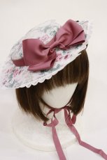 画像1: Kurumi Collaboration / KRMヘッドドレス  白 H-26-09-10-1027-GO-AC-NS-ZH (1)