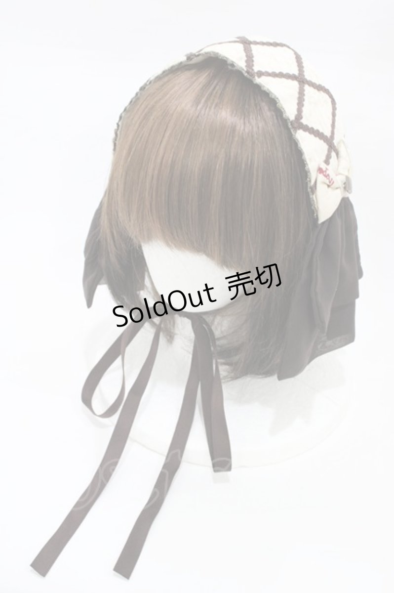 画像1: metamorphose / Time lag worldヘッドドレス  サンドベージュ H-26-09-10-1036-ME-AC-NS-ZH (1)