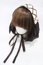 画像1: metamorphose / Time lag worldヘッドドレス  サンドベージュ H-26-09-10-1036-ME-AC-NS-ZH (1)
