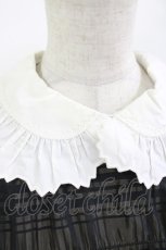 画像5: Jane Marple / Memory shadow check shirring dress  ブラック H-26-09-10-007-JM-OP-KB-ZH (5)