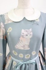 画像4: Emily Temple cute / meowワンピース  ブルーグレー H-26-09-10-009-ET-OP-KB-ZH (4)