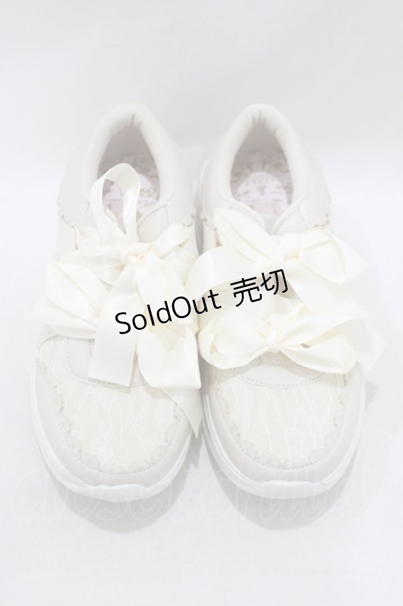 画像1: m petit by misako / NINA’S/スニーカー M 生成り H-26-09-11-079-LO-SH-NS-ZH (1)