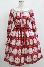 画像1: Emily Temple cute / Decoration CAKEワンピース S レッド H-26-09-12-001-ET-OP-NS-ZH (1)