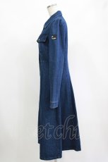 画像2: NieR Clothing / デニムシャツワンピース F 紺 H-26-09-12-025-PU-OP-AK-ZH (2)