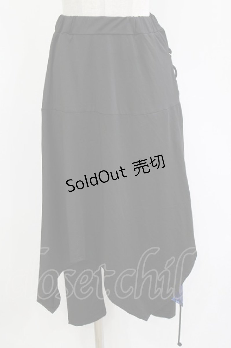 画像1: NieR Clothing / レイヤードパンツ F 黒 H-26-09-12-026-PU-PA-AK-ZH (1)