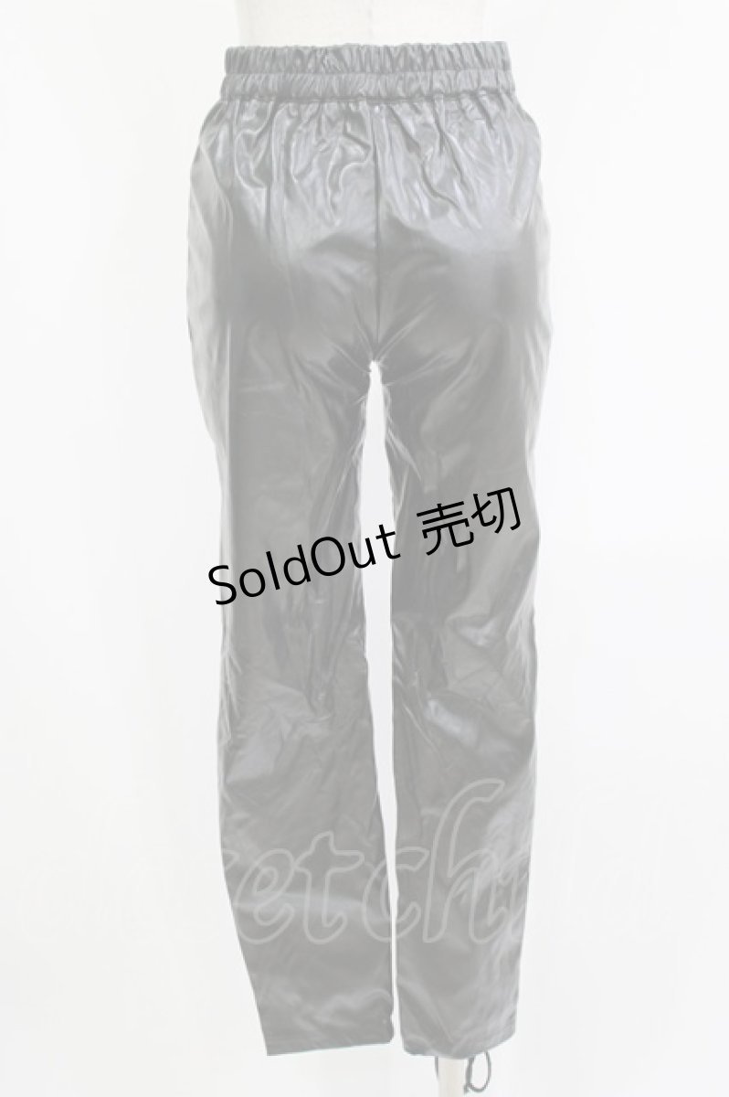 画像3: NieR Clothing / レザーパンツ  黒 H-26-09-12-032-PU-PA-AK-ZH (3)
