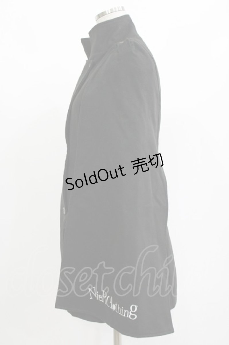 画像2: NieR Clothing / ポンチョコート F 黒 H-26-09-12-036-PU-CO-AK-ZH (2)