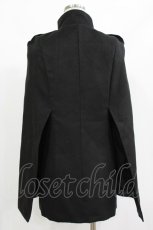 画像3: NieR Clothing / ポンチョコート F 黒 H-26-09-12-036-PU-CO-AK-ZH (3)