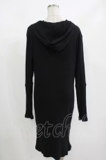 画像3: NieR Clothing / リブロングパーカー  ブラック H-26-09-12-043-PU-TO-KB-ZH (3)