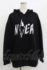 画像1: NieR Clothing / プリントプルパーカー F 黒 H-26-09-12-044-PU-TO-AK-ZH (1)