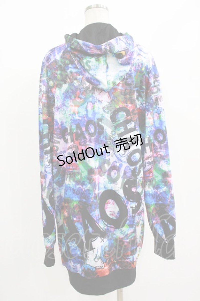 画像3: NieR Clothing / 総柄ZIPパーカー F  H-26-09-12-054-PU-TO-AK-ZH (3)