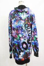画像3: NieR Clothing / 総柄ZIPパーカー F  H-26-09-12-054-PU-TO-AK-ZH (3)