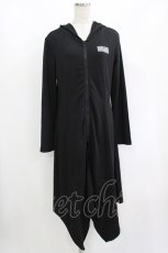 画像1: NieR Clothing / ロングZIPパーカー  黒 H-26-09-12-057-PU-TO-AK-ZH (1)