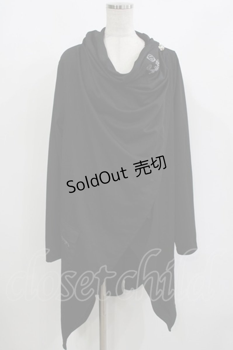 画像1: NieR Clothing / フード付きカーデ F 黒 H-26-09-12-058-PU-TO-AK-ZH (1)