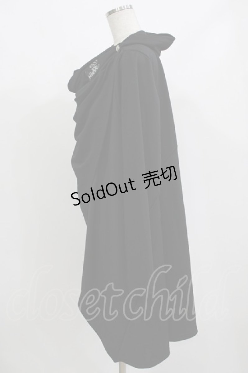 画像2: NieR Clothing / フード付きカーデ F 黒 H-26-09-12-058-PU-TO-AK-ZH (2)