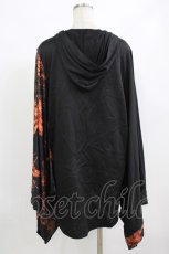 画像3: NieR Clothing / 着物袖風ZIPパーカー F 黒 H-26-09-12-061-PU-TO-AK-ZH (3)
