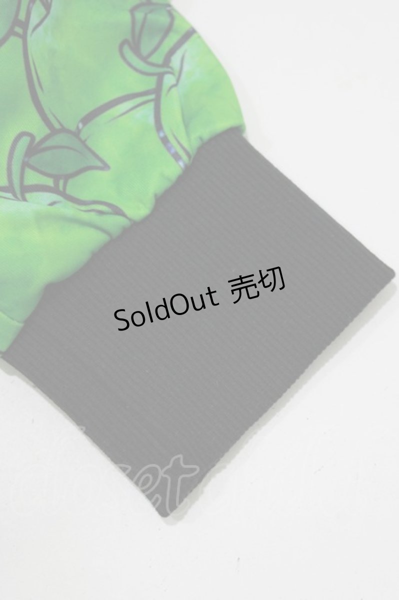 画像4: NieR Clothing / 総柄ZIPパーカー F 黒 H-26-09-12-062-PU-TO-AK-ZH (4)