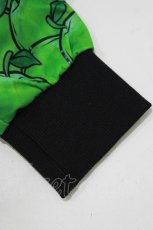 画像4: NieR Clothing / 総柄ZIPパーカー F 黒 H-26-09-12-062-PU-TO-AK-ZH (4)