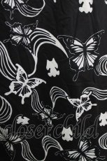 画像4: NieR Clothing / 総柄カットソー F 黒 H-26-09-12-063-PU-TO-AK-ZH (4)