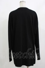 画像3: NieR Clothing / ONE君ポイントロングカットソー  黒 H-26-09-12-071-PU-TO-KB-ZH (3)