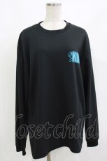 画像1: NieR Clothing / プリントLONG CUTSEW  黒×青 H-26-09-12-072-PU-TO-KB-ZH (1)
