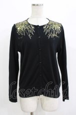 画像1: HYSTERIC GLAMOUR / スパンコールカーディガン  ブラック H-26-09-12-075-PU-TO-KB-ZH (1)